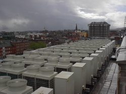 VRV System on Roof in Dublin